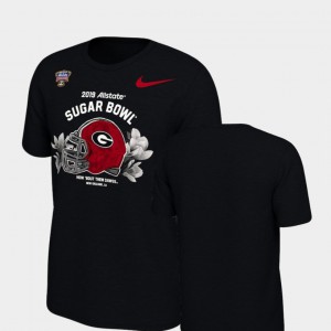 For Men UGA T-Shirt Helmet 2019 Sugar Bowl Bound Black 753749-575