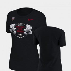 Verbiage UGA T-Shirt 2019 Sugar Bowl Bound Black For Women's 565423-287